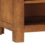 vidaXL Meuble TV 120x30x40 cm Bois massif de manguier