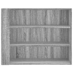 vidaXL Armoire murale sonoma gris 75x35x60 cm bois d'ingénierie
