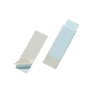 Sachet de 10 pochettes adhésives POCKETFIX (L)125 x (H)40 mm DURABLE