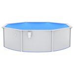 vidaXL Piscine avec pompe filtrante à sable et échelle 460x120 cm