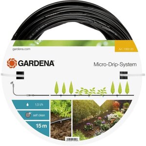 GARDENA - Tuyau a goutteurs incorporés de surface - 4,6 mm