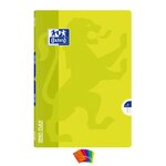 Cahier OPENFLEX piqûre A4 96 pages 90g petits carreaux Coloris aléatoire OXFORD