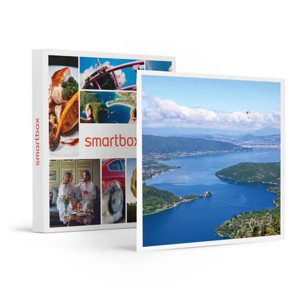 SMARTBOX - Coffret Cadeau Vol en parapente de 25 min sur les rives du lac d'Annecy -  Sport & Aventure