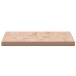 vidaXL Dessus de table 60x40x2 5 cm rectangulaire bois massif de hêtre
