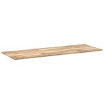 vidaXL Dessus de meuble de salle de bain non traité bois d'acacia