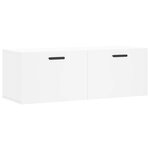 vidaXL Armoire murale blanc 100x36 5x35 cm bois d'ingénierie