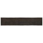 vidaXL Dessus de table bois massif traité bordure assortie