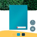 Chemise de présentation 3 rabats leitz cosy a4 polypropylène bleu - sachet de 3 - esselte