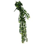 vidaXL Plantes artificielles suspendues 12 Pièces 339 feuilles 90 cm vert