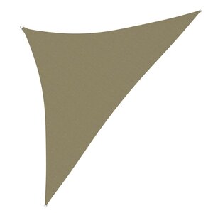vidaXL Voile de parasol tissu oxford triangulaire 4x4x5 8 m beige