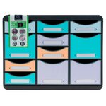 Moule De Classement Storebox Multi 11 Tiroirs Aquarel - Couleurs Assorties - Exacompta