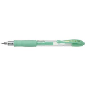 Stylo bille à encre gel G2 07 vert pastel PILOT