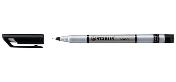 Feutre Fineliner Sensor Pte tracé 0,3 mm Noir STABILO