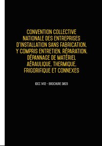 Convention collective nationale Aérolique 2024 - Brochure 3023 + grille de Salaire UTTSCHEID