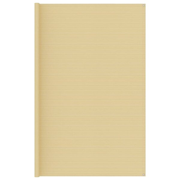 vidaXL Tapis de tente 300x400 cm Beige