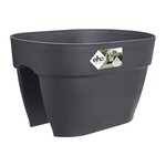 Planteur - Vibia Campana Flower Bridge 40 - Anthracite - Balcon extérieur - 7 5 L