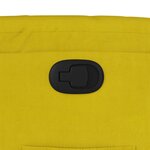 vidaXL Fauteuil inclinable jaune velours