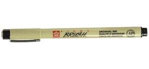Feutre PIGMA BRUSH Pointe Pinceau noir SAKURA