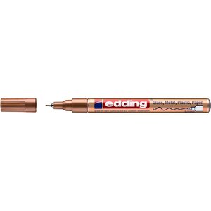 Marqueur Peinture Brillante 780 Cuivre Pointe Fine 0 8 mm x 10 EDDING