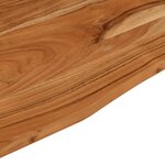 vidaXL Dessus de bureau 110x60x2 5 cm rectangulaire bois massif acacia