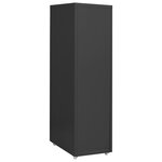 vidaXL Classeur mobile Anthracite 28x41x109 cm Métal