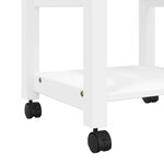 vidaXL Chariot de cuisine MONZA 48x40x90 cm bois massif de pin