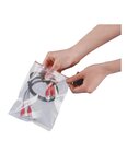 5 x (lot  de 1000 sacs) sachet à fermeture zip 60 µ sans