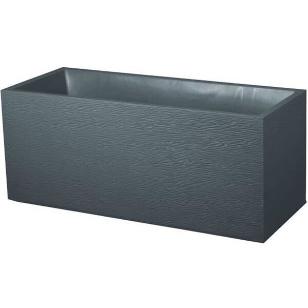 Jardinière Graphit - 99 5 x 39 x 43 cm - 97 6 L - Gris anthracite