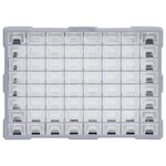 vidaXL Organisateur multi-tiroirs avec 64 tiroirs 52x16x37 5 cm