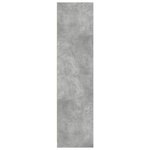 vidaXL Garde-robe Gris béton 50 x 50 x 200 cm Aggloméré