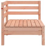 vidaXL Canapés d'angle de jardin 2 Pièces bois massif douglas