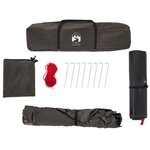 vidaXL Tente de pêche 4 personnes vert olive libération rapide