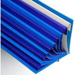 Trieur Harmonika® Forever 9 Compartiments - Bleu Clair - X 6 - Exacompta