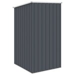 vidaXL Abri de jardin Anthracite 87x98x159 cm Acier galvanisé