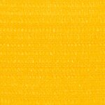 vidaXL Voile d'ombrage 160 g/m² Jaune 2 5x3 5 m PEHD