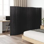 vidaXL Cloison de séparation gris 165x600 cm bambou