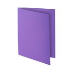 Paquet De 100 Chemises Rock''s 210 - 24x32cm - Violine - Exacompta