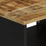 vidaXL Table basse 60x50x40 cm bois de manguier massif