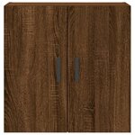 vidaXL Armoire murale chêne marron 60x31x60 cm bois d'ingénierie