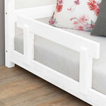 Barrière de lit enfant bois massif couleur bois naturel