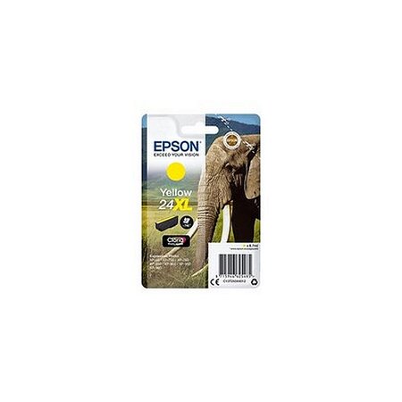 Epson 24xl - elephant cartouche jaune c13t24344012 (t2434)