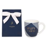 Kit Mug personnalisé avec Sac Cadeau - Plusieurs Styles - Papy chérie - Draeger