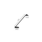 Lampe de Bureau JACK LED 6W Noir UNILUX