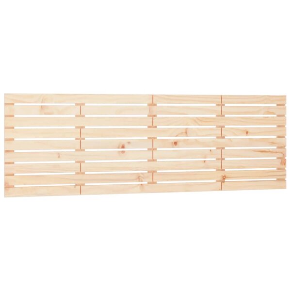 vidaXL Tête de lit murale 166x3x63 cm Bois massif de pin