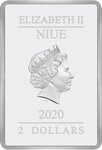 Pièce de monnaie 2 Dollars Niue 2020 1 once argent BE – Harry Potter et la coupe de feu