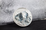 Monnaie en argent 10 dollars g 62.2 (2 oz) millésime 2023 first ascent mount everest