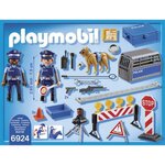 Playmobil 6924 - city action - barrage de police
