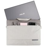 Sacoche PC Portable Jusqu'a 15,6 - ASUS EOS 2 - Coloris Doré Gris