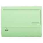 Paquet De 10 Chemises Poche Super 210 - 24 5x32 5cm - Couleurs Assorties - X 18 - Exacompta
