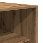 vidaXL Garde-robe chêne artisanal 80x50x200 cm bois d'ingénierie